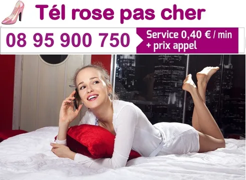 Tel rose classique au 0 895 900 750 sur rosetelephone.fr